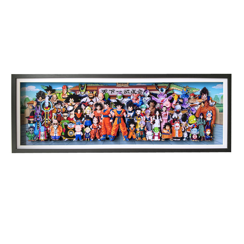 3D Wall Mount - Dragon Ball Z World