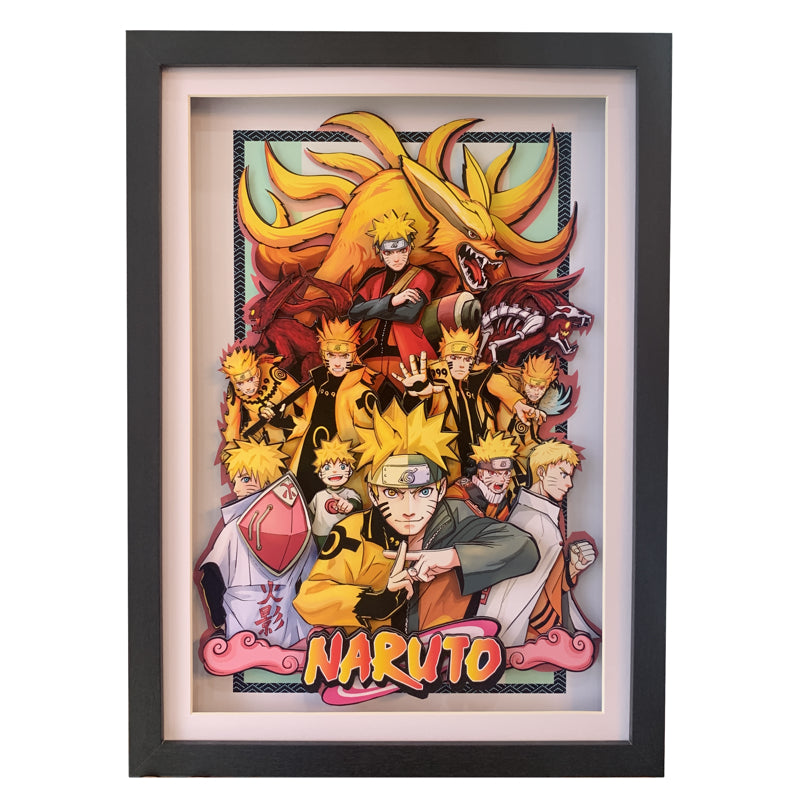 3D Wall Mount - Naruto Road