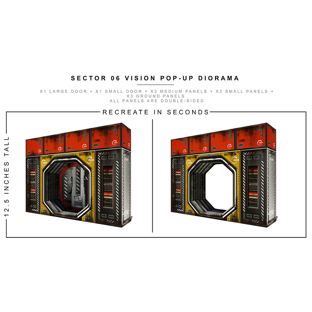 Sector 06 Vision Pop-Up Diorama 1/12