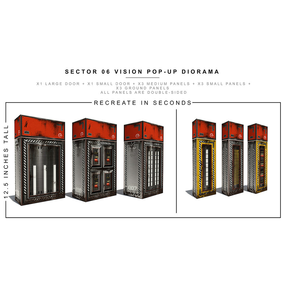 Sector 06 Vision Pop-Up Diorama 1/12