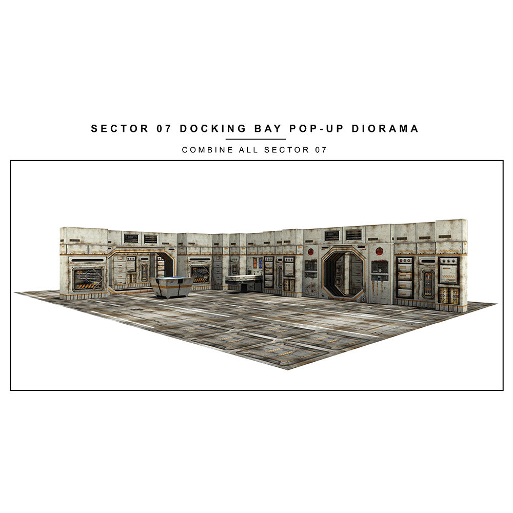 Sector 07 Docking Bay Pop-Up Diorama 1/12