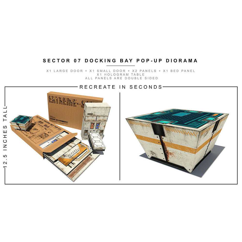 Sector 07 Docking Bay Pop-Up Diorama 1/12