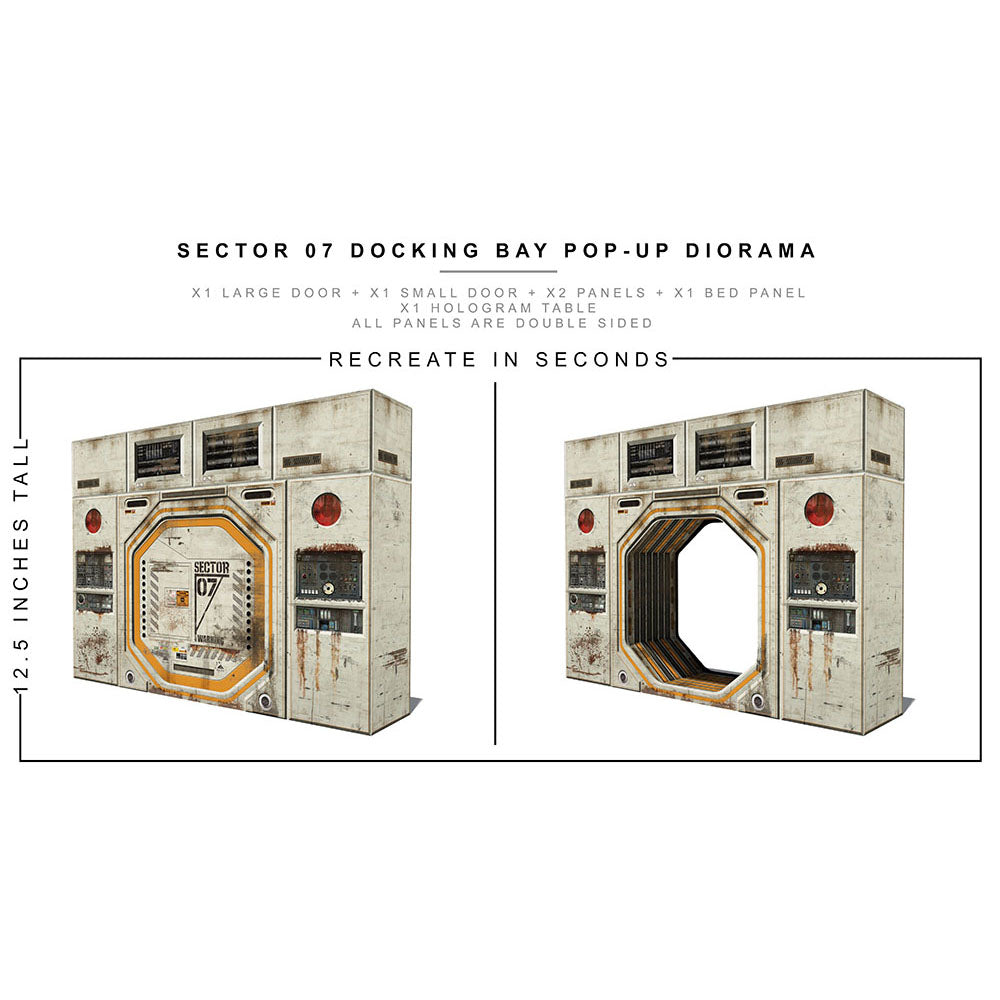 Sector 07 Docking Bay Pop-Up Diorama 1/12