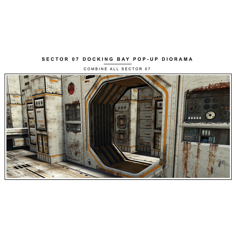 Sector 07 Docking Bay Pop-Up Diorama 1/12