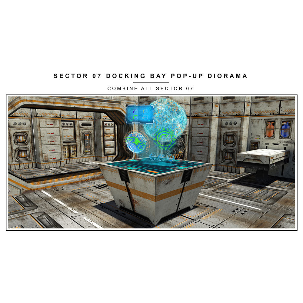 Sector 07 Docking Bay Pop-Up Diorama 1/12