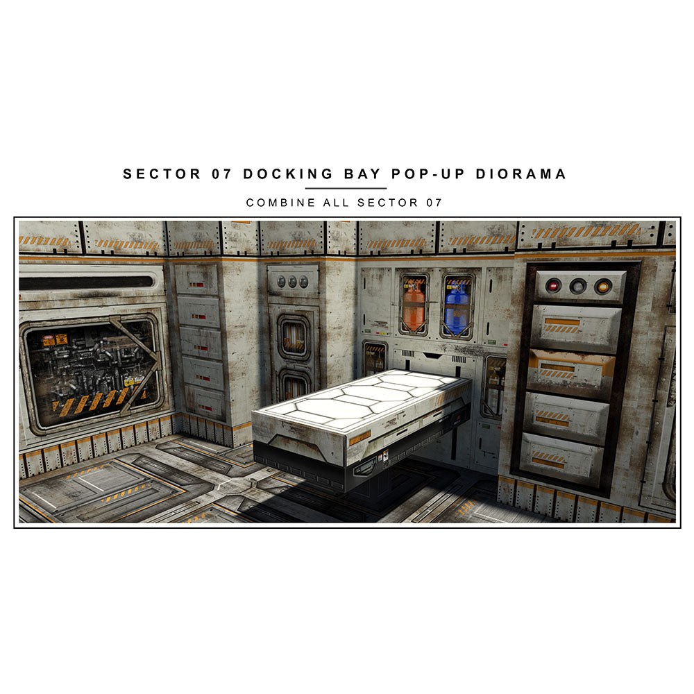 Sector 07 Docking Bay Pop-Up Diorama 1/12
