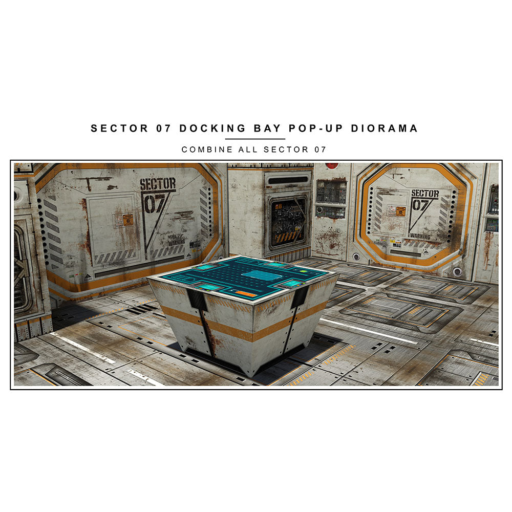Sector 07 Docking Bay Pop-Up Diorama 1/12