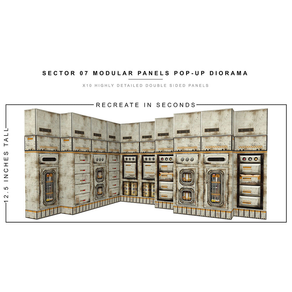 Sector 07 Modular Panels Pop-Up Diorama 1/12