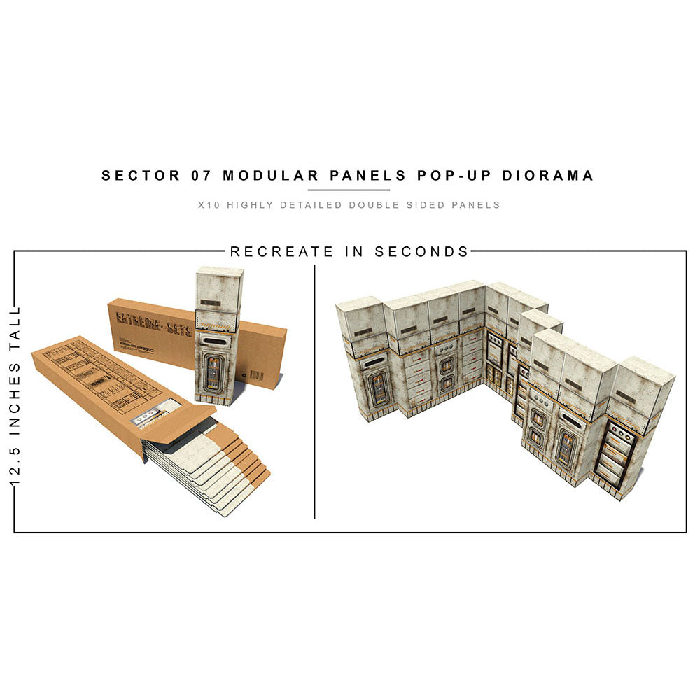 Sector 07 Modular Panels Pop-Up Diorama 1/12