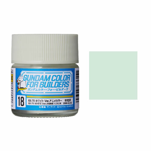 UG18 - RX-78-2 White Ver. Anime Color 10ml