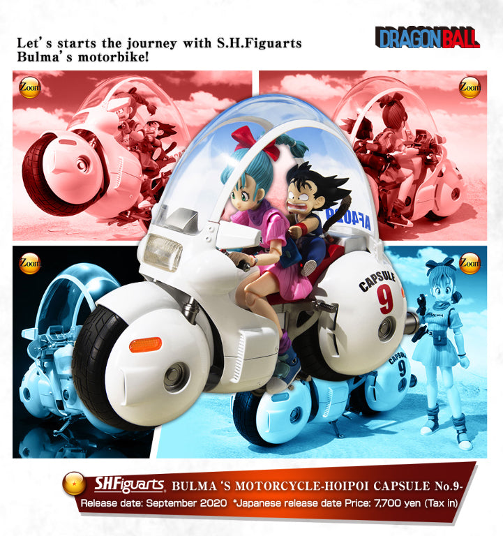 S.H. Figuarts - Dragon Ball - Bulma’s Capsule No. 9 Bike