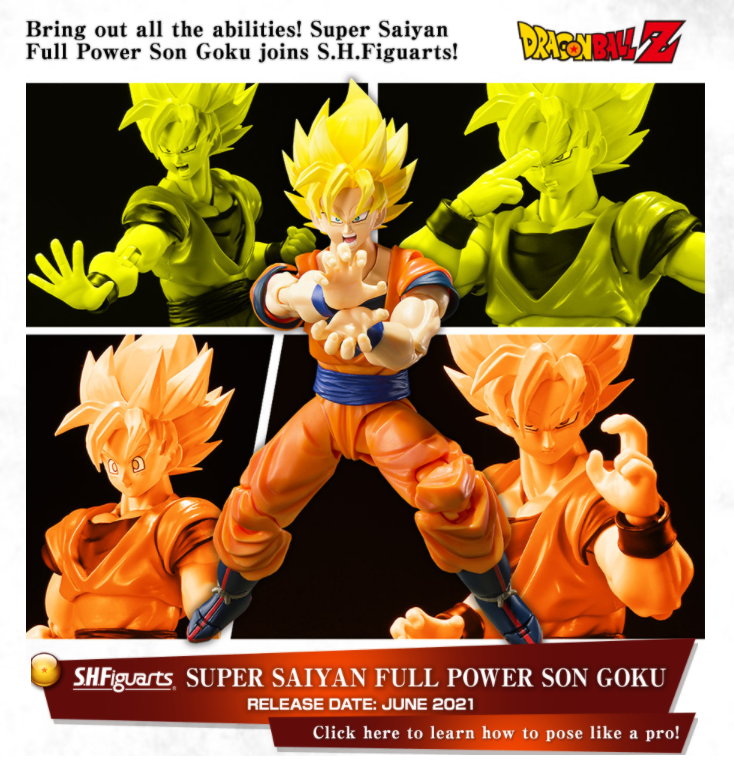 S.H. Figuarts - Dragon Ball - Super Saiyan Son Goku Full Power
