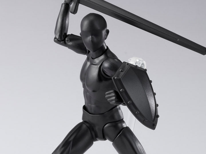 S.H. Figuarts - Body-Kun DX Set 2 (Solid Black Color Ver.)