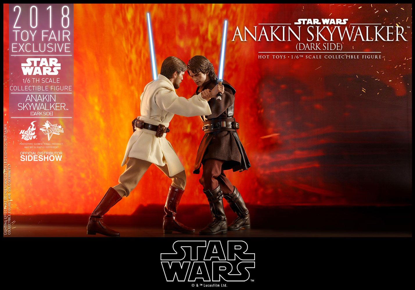 Hot Toys - Movie Masterpiece Serie - Anakin Skywalker Dark Side