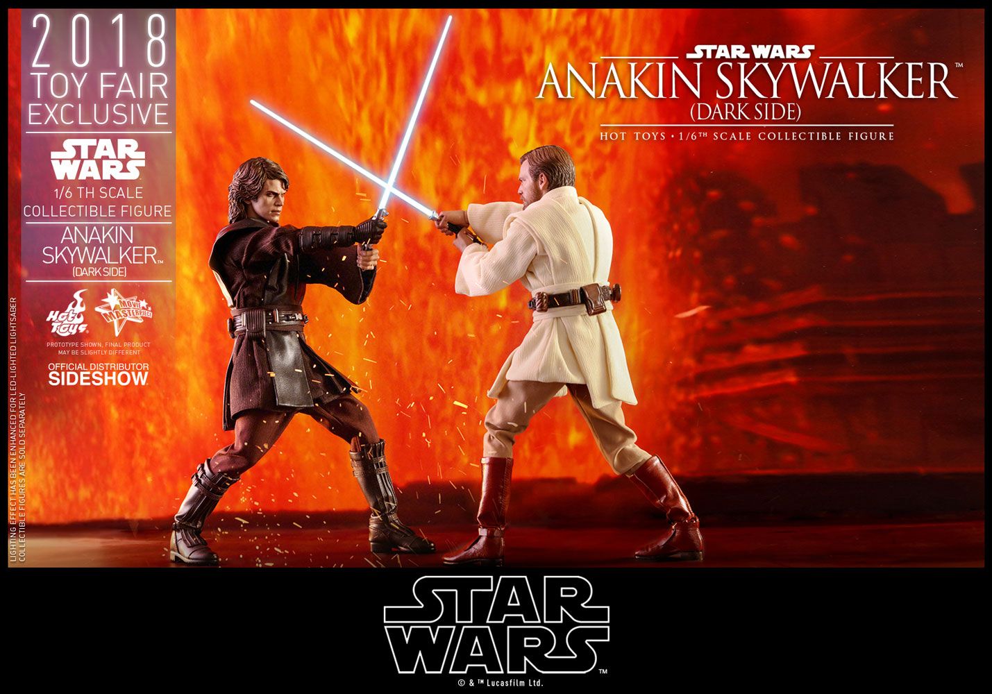Hot Toys - Movie Masterpiece Serie - Anakin Skywalker Dark Side