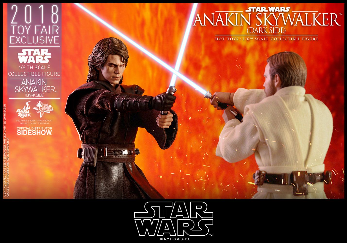 Hot Toys - Movie Masterpiece Serie - Anakin Skywalker Dark Side