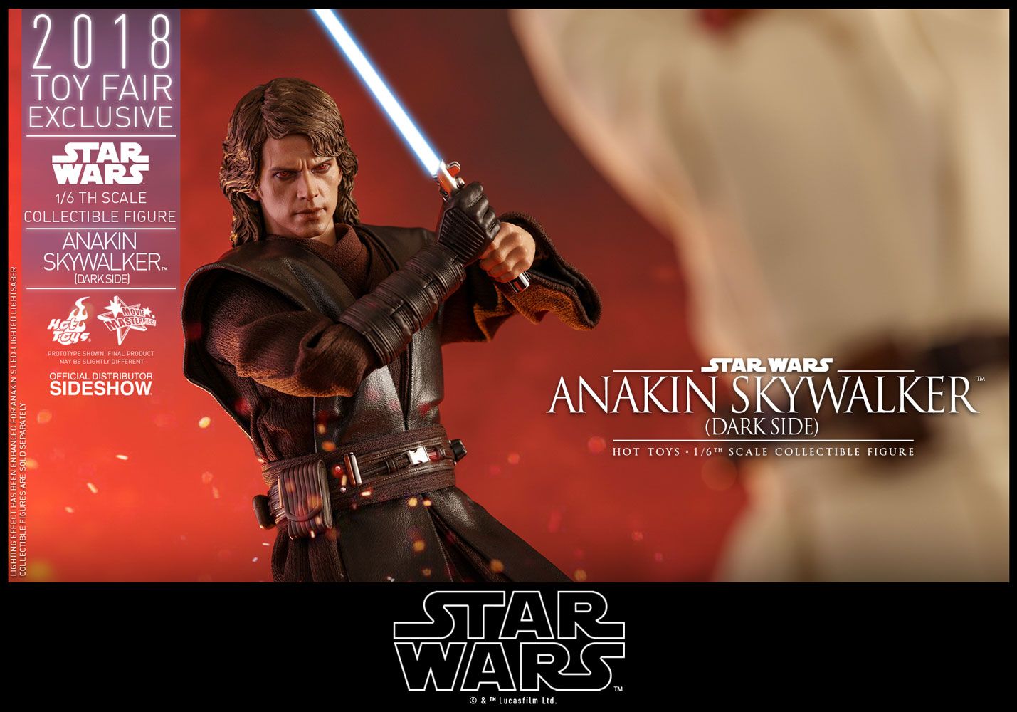 Hot Toys - Movie Masterpiece Serie - Anakin Skywalker Dark Side