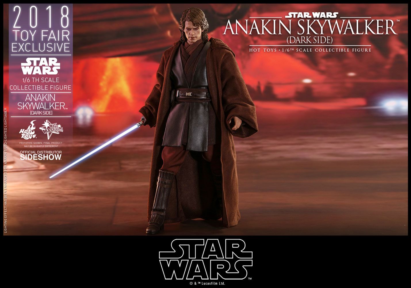Hot Toys - Movie Masterpiece Serie - Anakin Skywalker Dark Side
