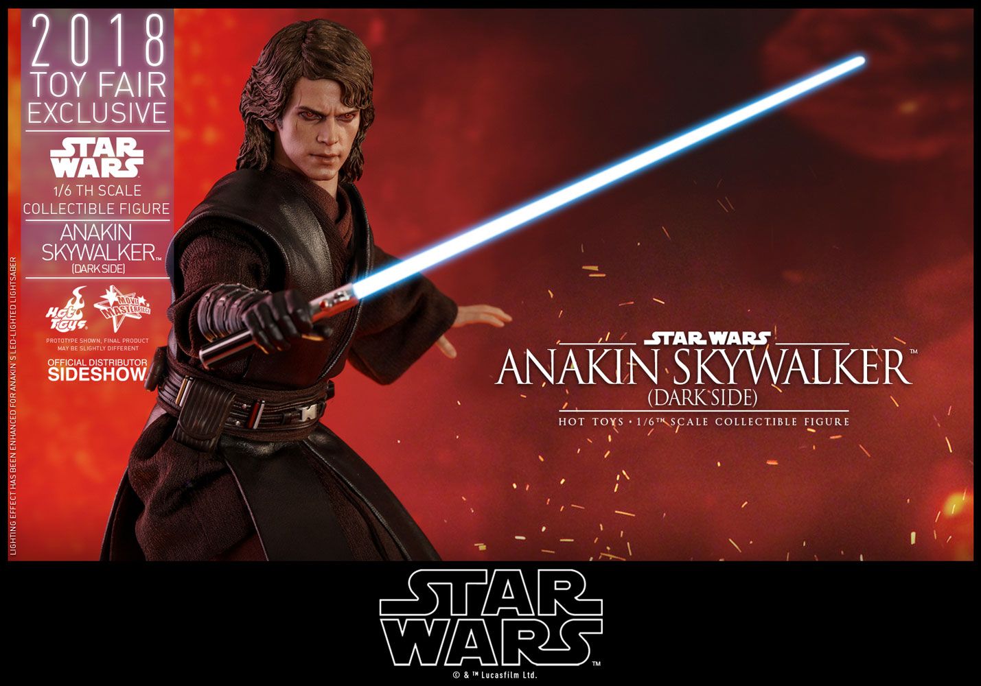 Hot Toys - Movie Masterpiece Serie - Anakin Skywalker Dark Side
