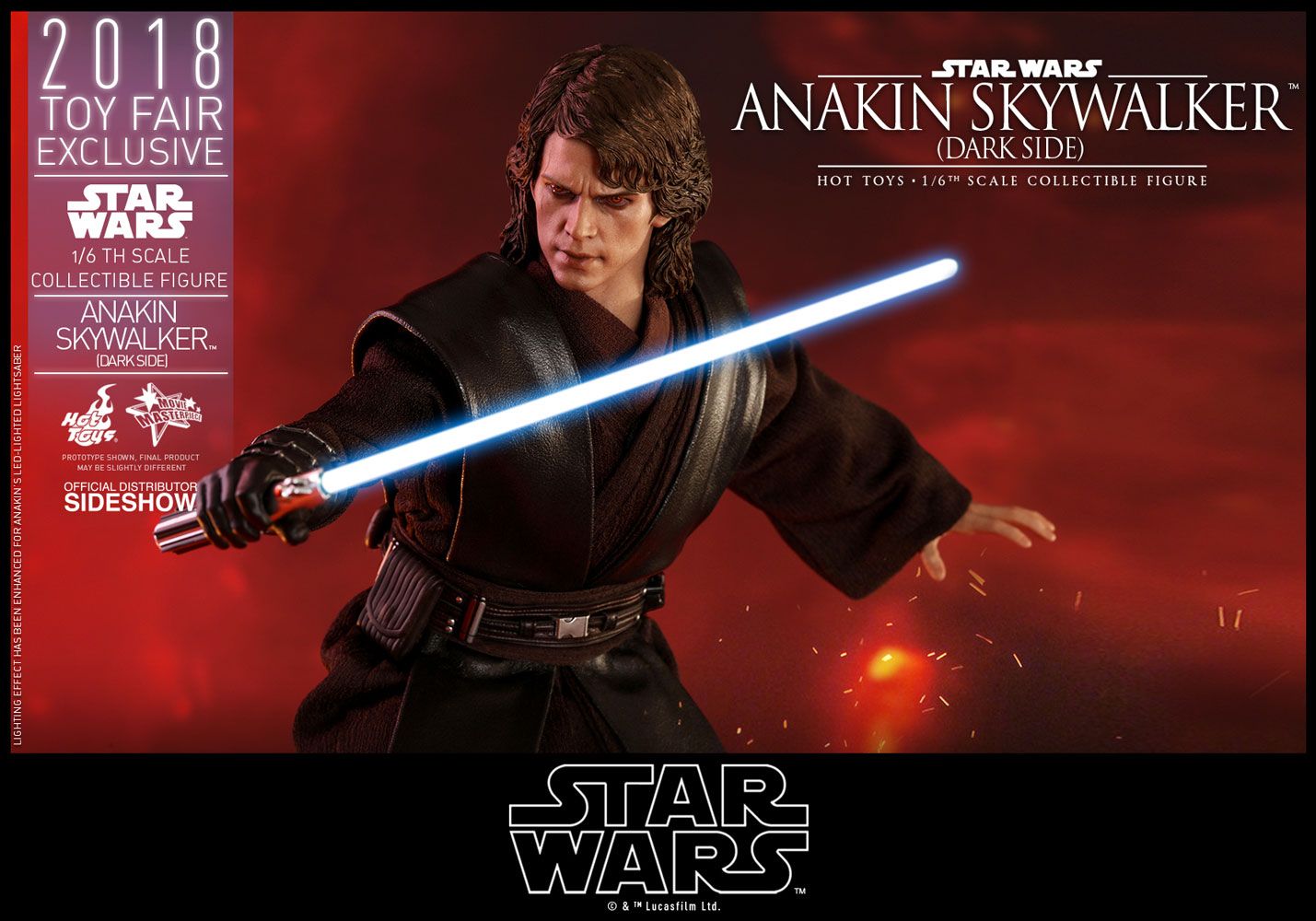 Hot Toys - Movie Masterpiece Serie - Anakin Skywalker Dark Side