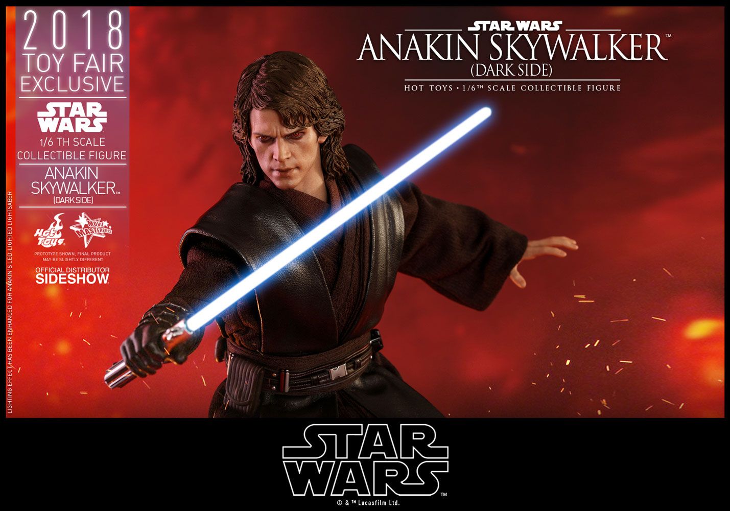 Hot Toys - Movie Masterpiece Serie - Anakin Skywalker Dark Side