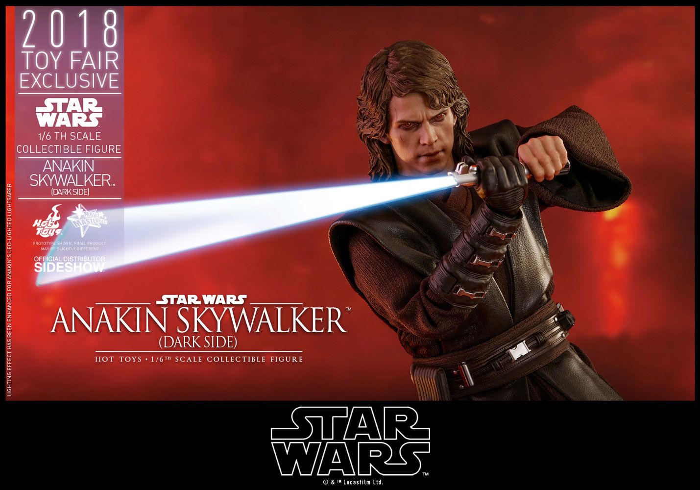 Hot Toys - Movie Masterpiece Serie - Anakin Skywalker Dark Side
