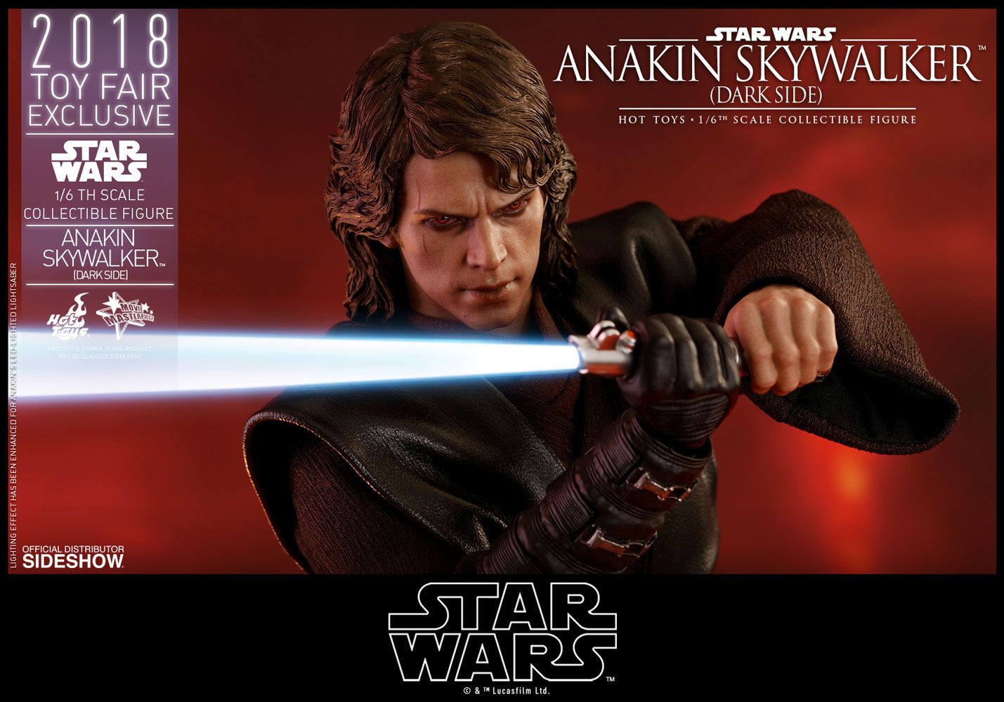 Hot Toys - Movie Masterpiece Serie - Anakin Skywalker Dark Side
