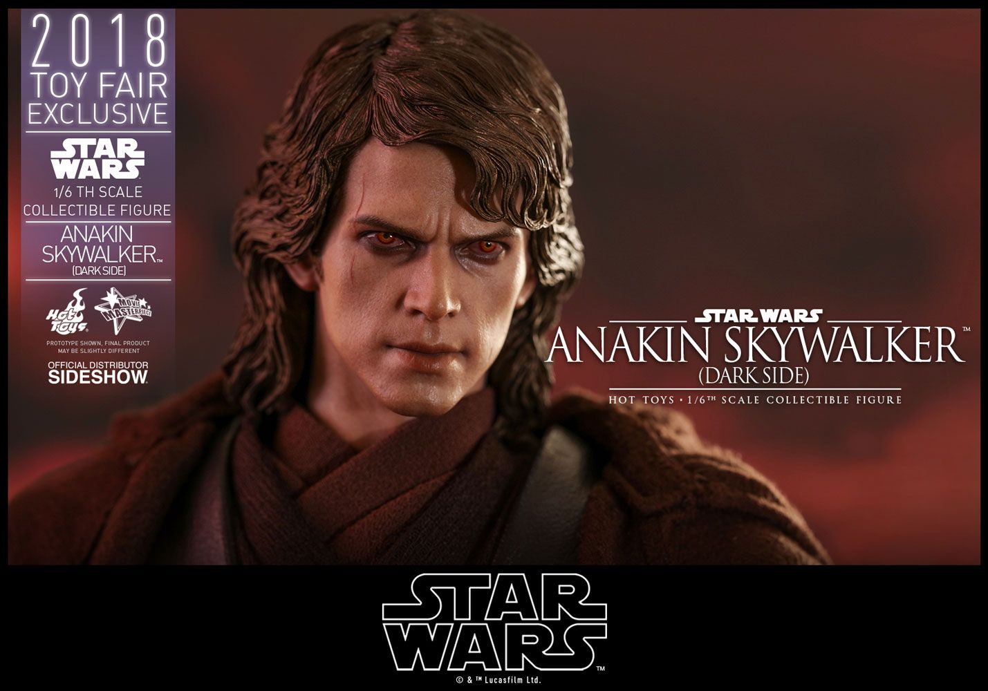 Hot Toys - Movie Masterpiece Serie - Anakin Skywalker Dark Side