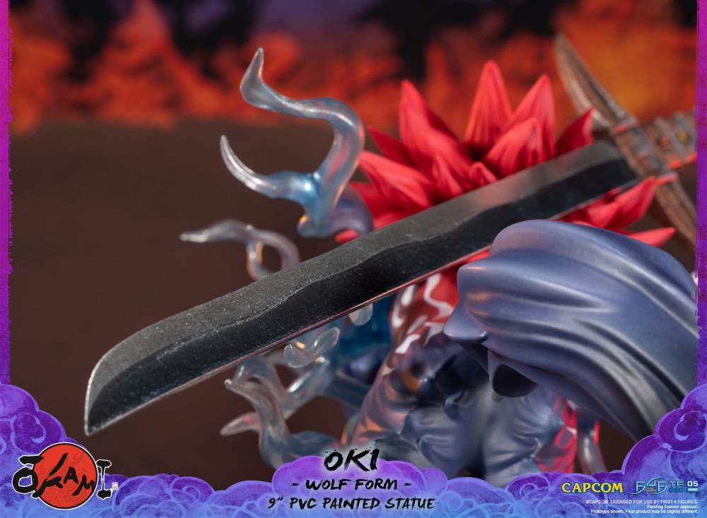 First 4 Figures - Okami Oki (Wolf Form)