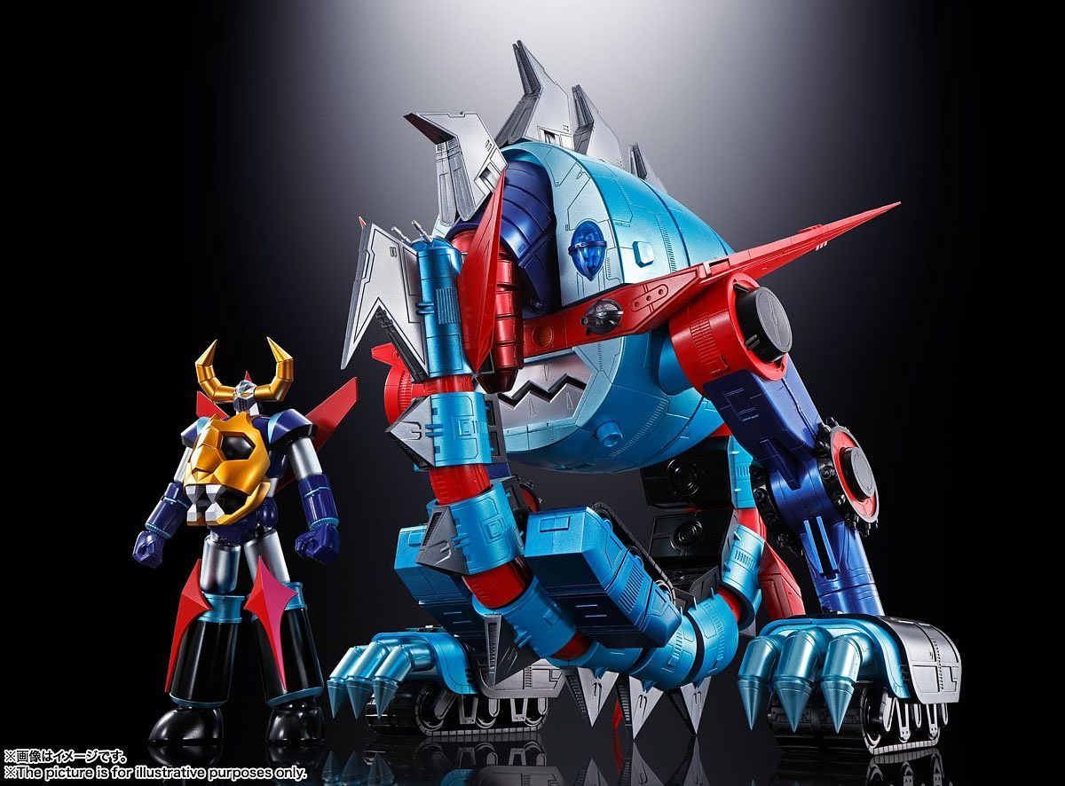 Soul of Chogokin - GX-100 Gaiking & Daikumaryu w/Initial Release Bonus Item