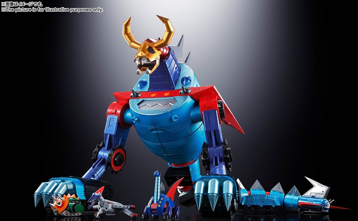 Soul of Chogokin - GX-100 Gaiking & Daikumaryu w/Initial Release Bonus Item