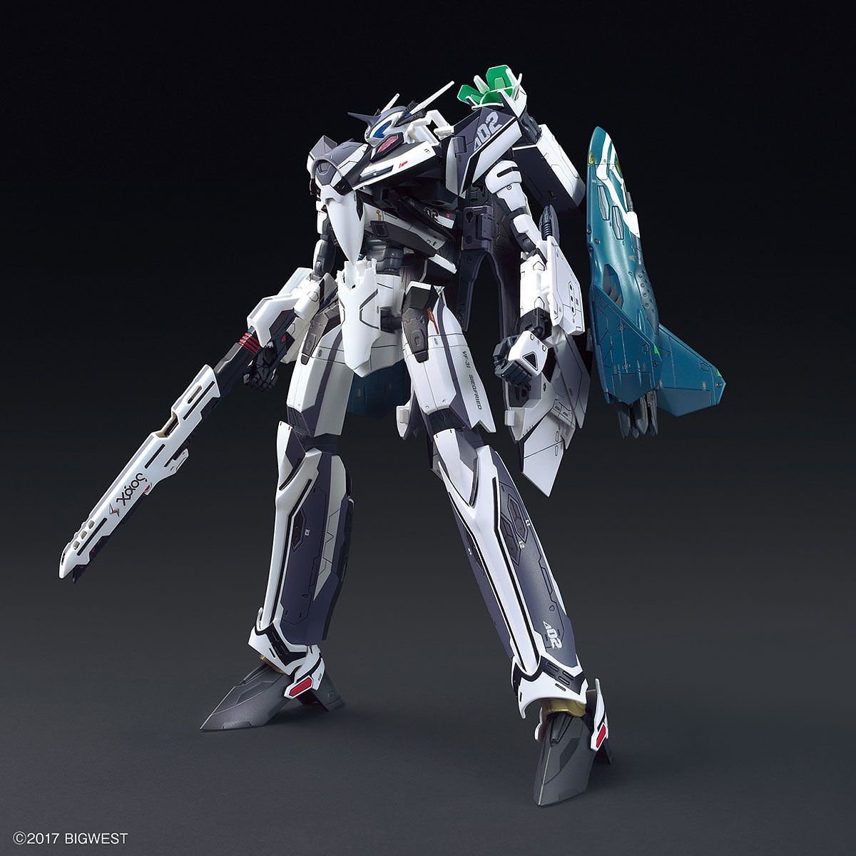 Macross - VF-31F Siegfried/Lill Draken Equipment (Hayate Immelman Custom)