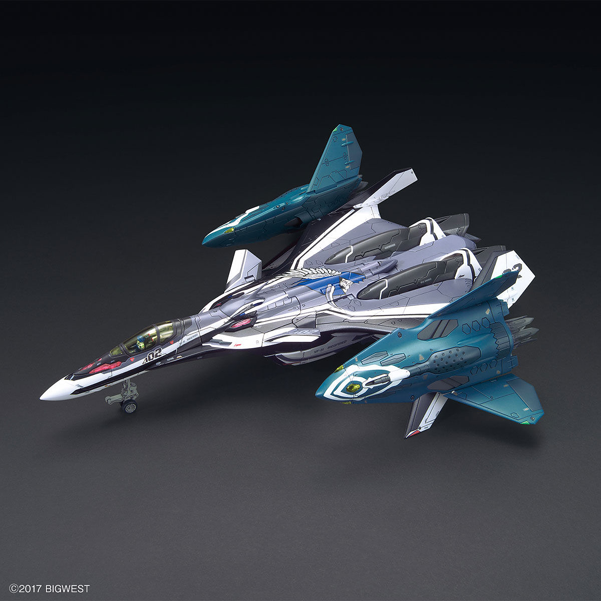 Macross - VF-31F Siegfried/Lill Draken Equipment (Hayate Immelman Custom)