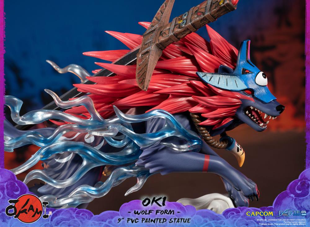 First 4 Figures - Okami Oki (Wolf Form)