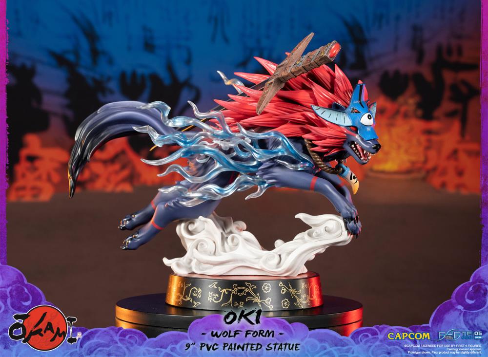 First 4 Figures - Okami Oki (Wolf Form)