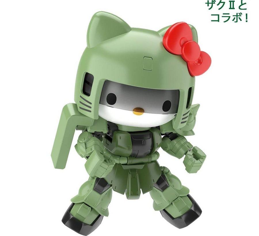 SD EX Standard - MS-06S Zaku 2 & Hello Kitty