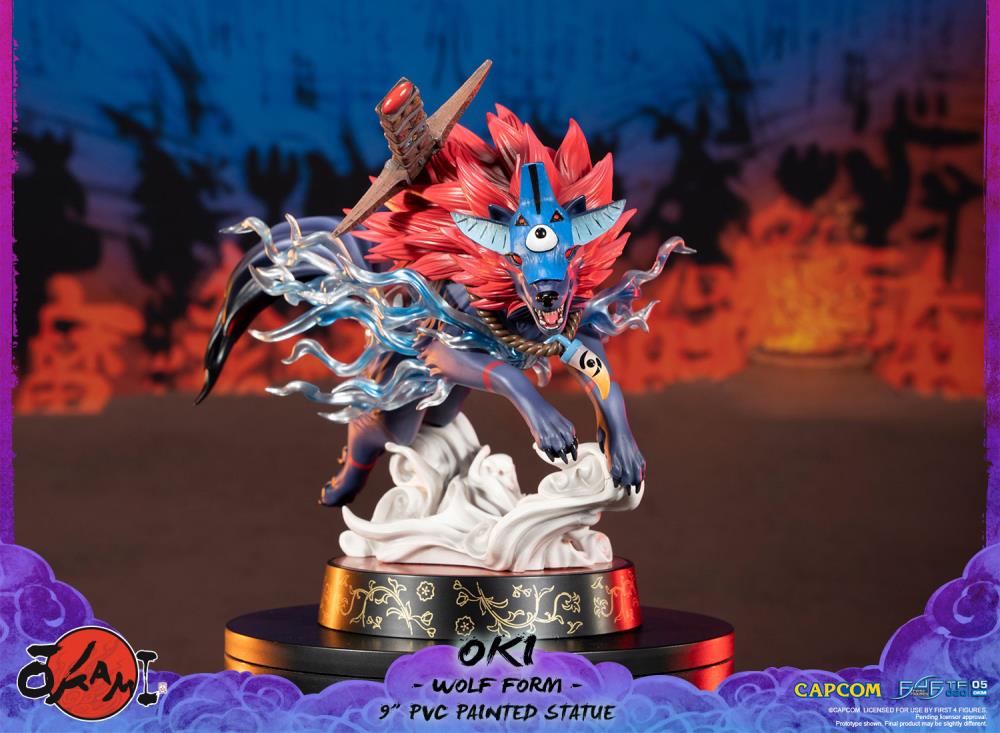 First 4 Figures - Okami Oki (Wolf Form)