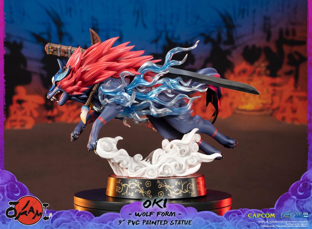 First 4 Figures - Okami Oki (Wolf Form)