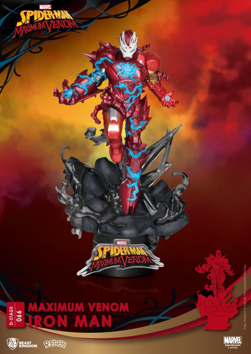 Beast Kingdom - Maximum Venom DS-066 Iron Man D-Stage Series 6