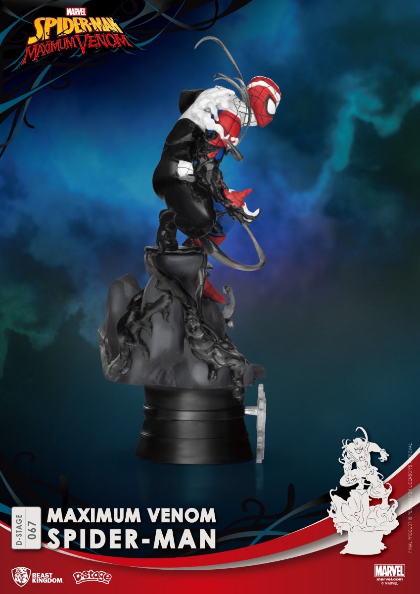 Beast Kingdom - Maximum Venom DS-067 Spider-Man D-Stage Series 6