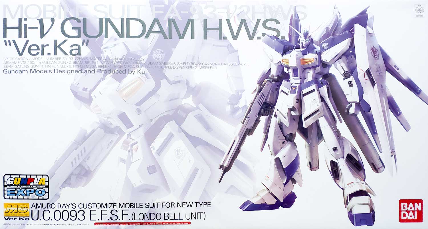 MG - FA-93-2HWS Hi-Nu Gundam H.W.S. Ver.Ka
