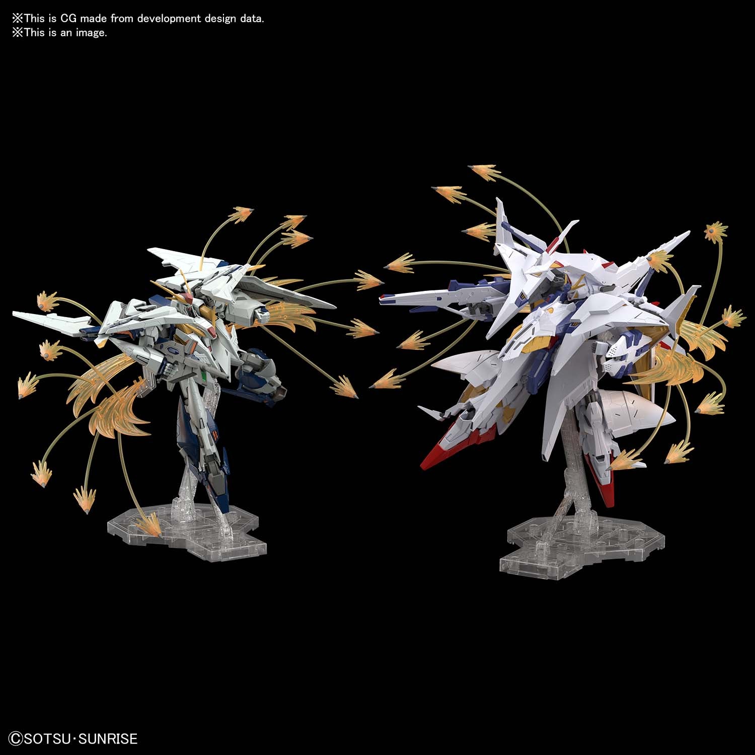 HGUC - Xi Gundam VS Penelope Funnel Missile Effect Set