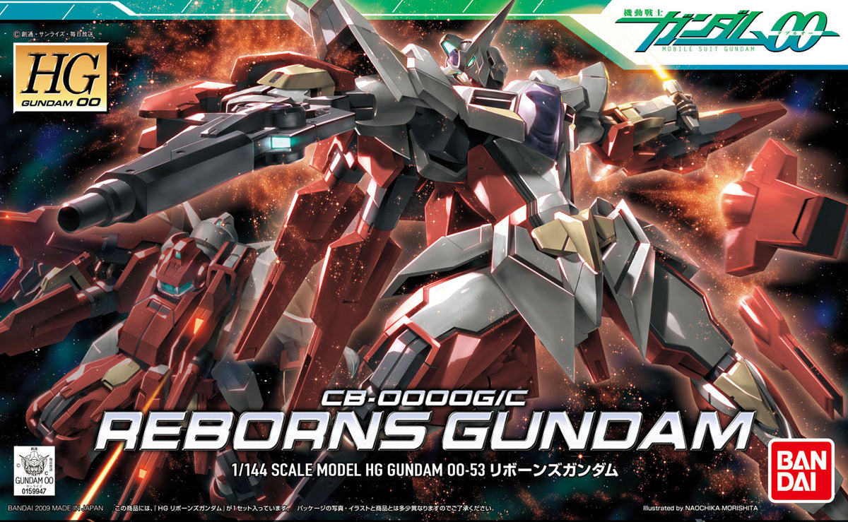HG00 - CB-0000G/C Reborns Gundams