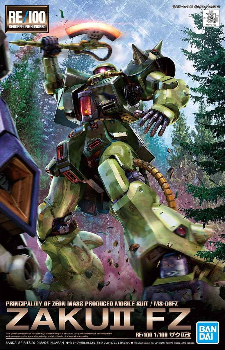 RE/100 - MS-06FZ Zaku 2 FZ Kai