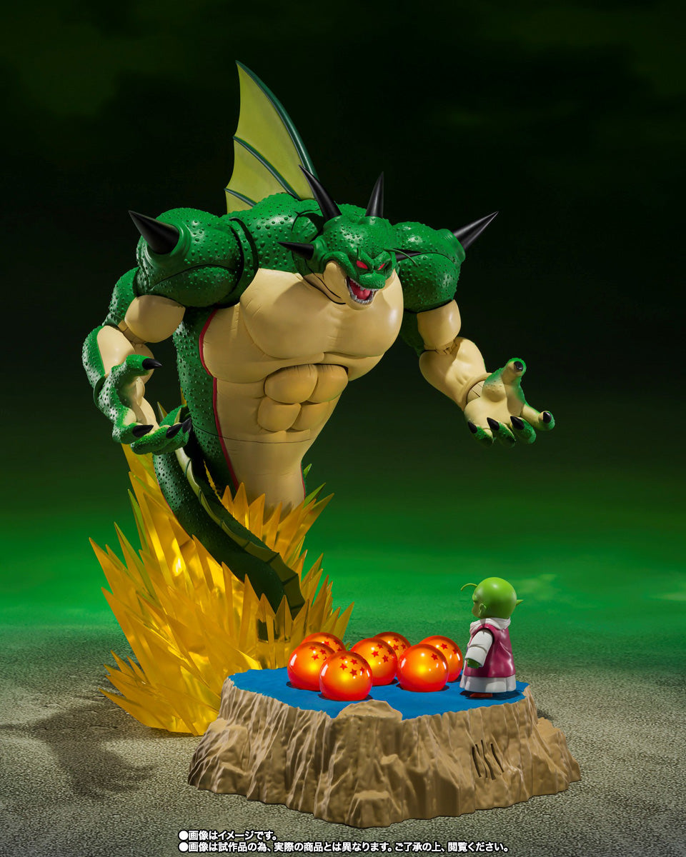 S.H. Figuarts - Dragon Ball - Porunga & Dende Shining Dragon Ball Set-Ideyo Authentic Shinryu