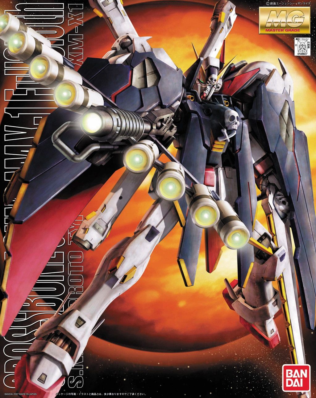 MG - XM-X1 Crossbone Gundam X-1 Full Cloth