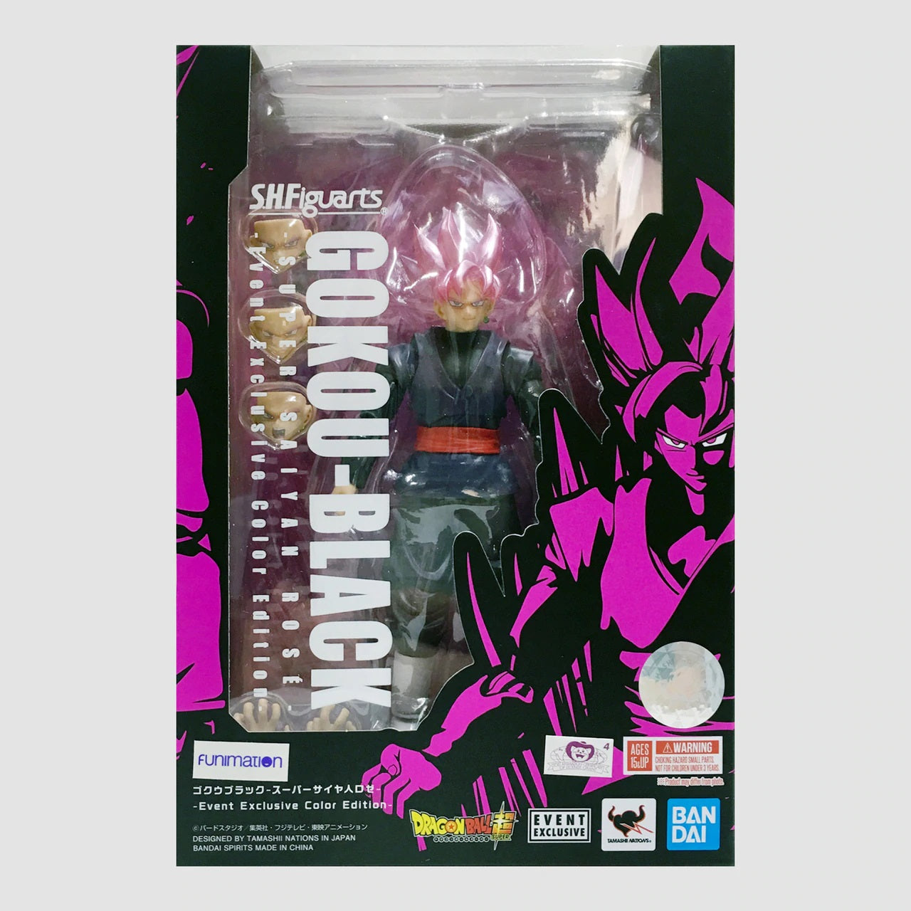 S.H. Figuarts - Dragon Ball - Super Saiyan Rose Goku Black 2019 Event Exclusive