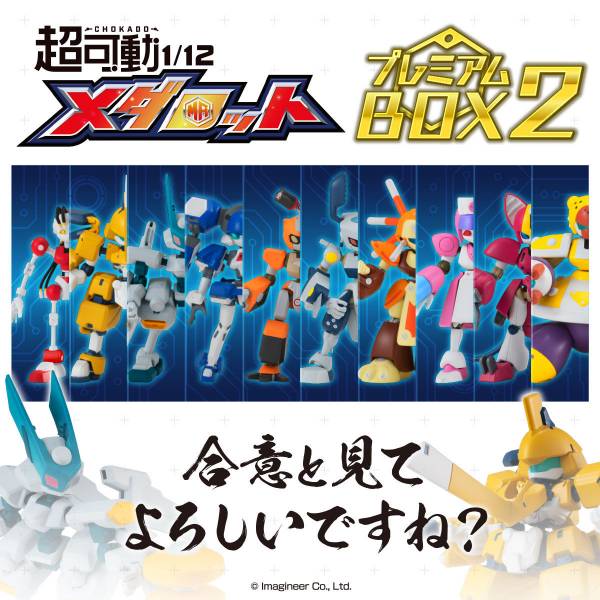 Super Movable Medabots - Premium Box 2 1/12