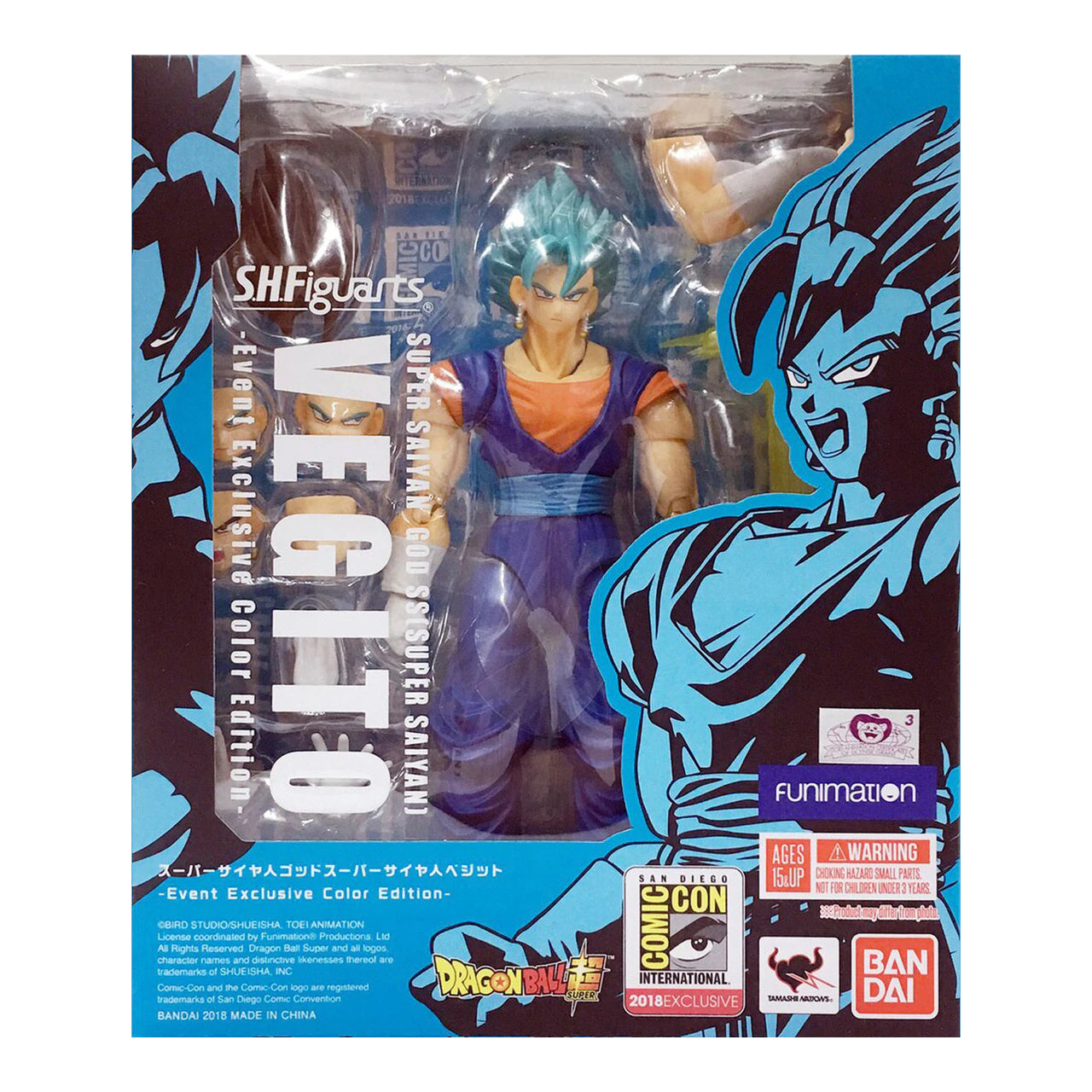 S.H. Figuarts - Dragon Ball - SSGSS Vegetto 2018 Event Exclusive