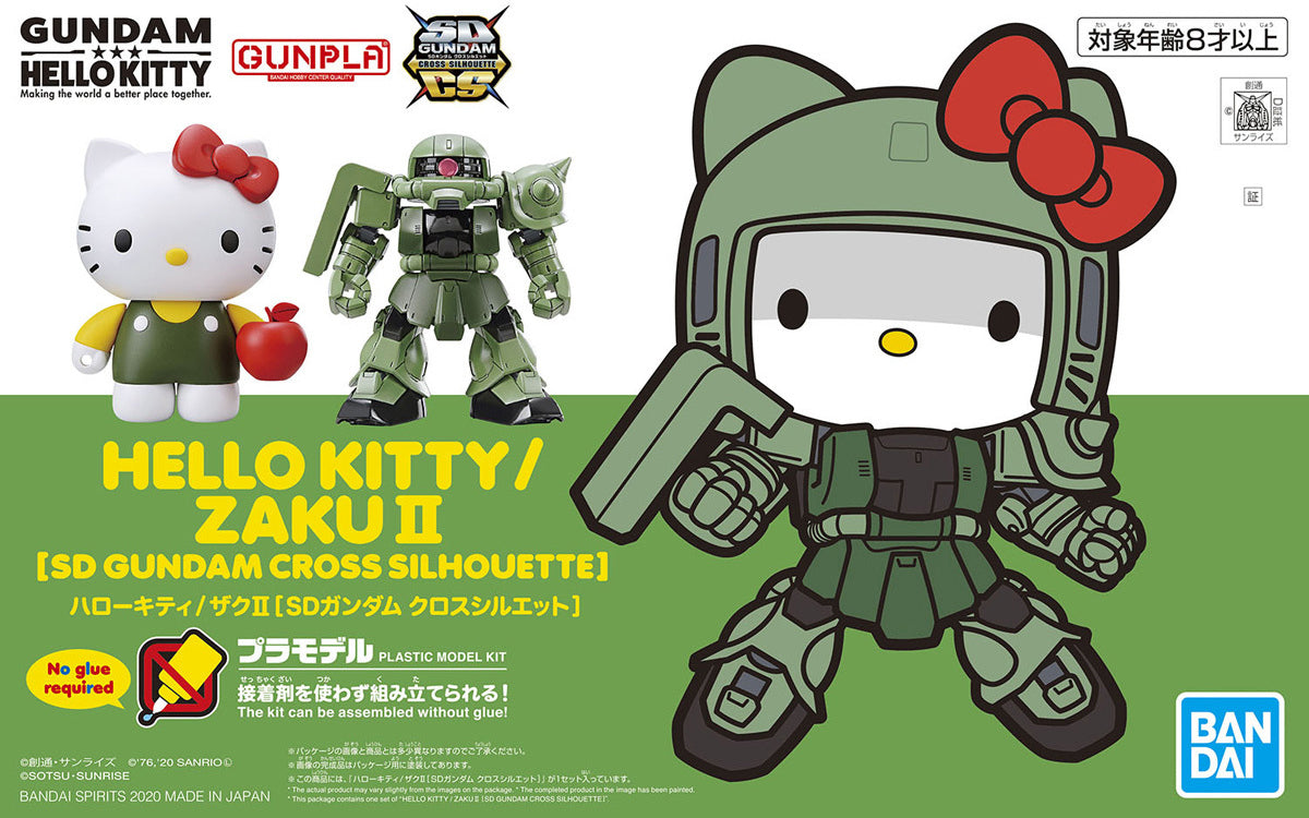 SD EX Standard - MS-06S Zaku 2 & Hello Kitty